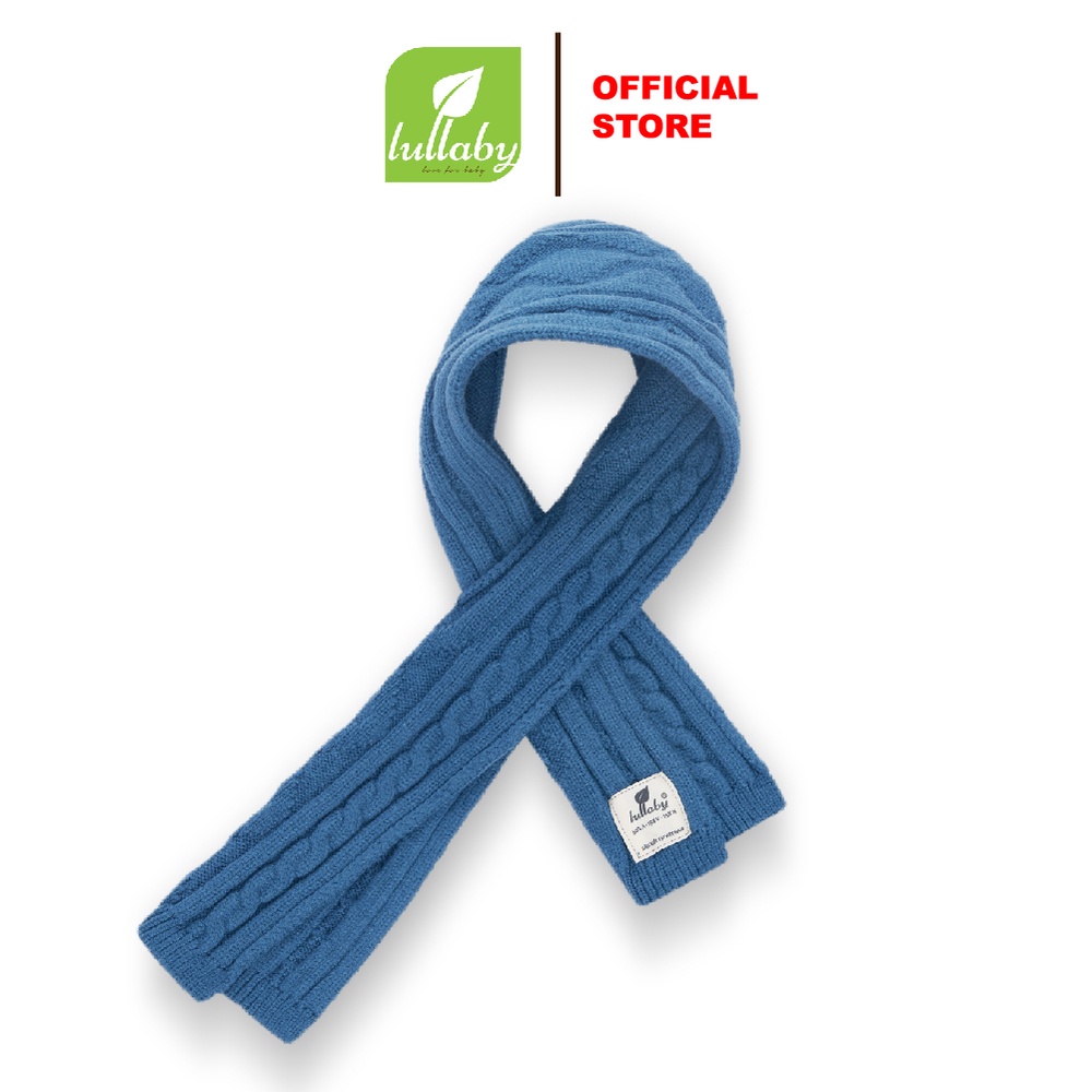 LULLABY Khăn len cho bé NHL608P Size cho bé 6M đến 24M