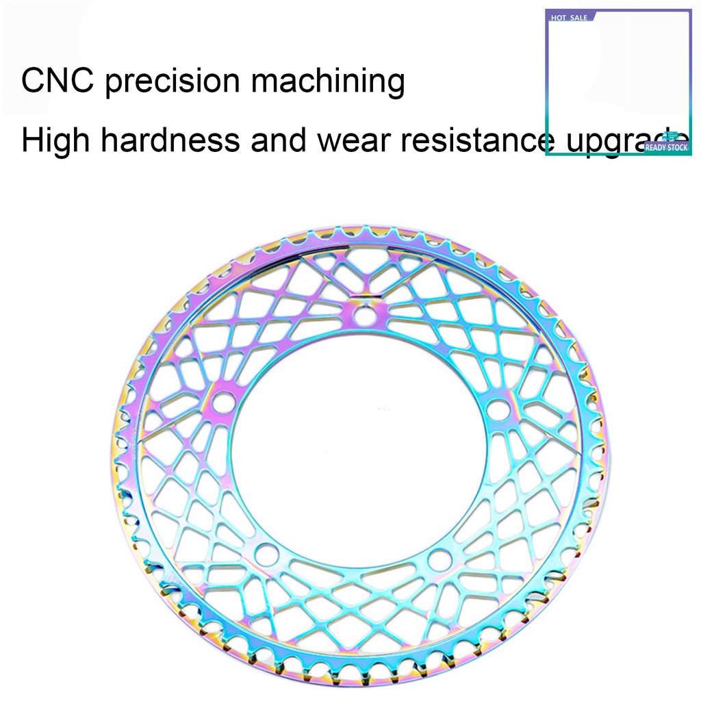 Bánh Xích Xe Đạp 130BCD 53 / 56T Có Tấm Bảo Vệ