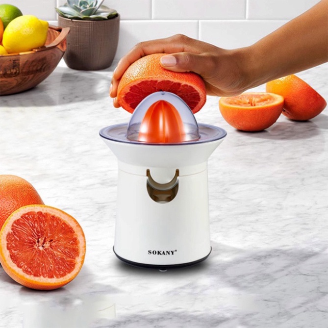 Máy Vắt Nước Cam SOKANY 726 Tự Động Bằng Điện Vắt Lọc Hạt