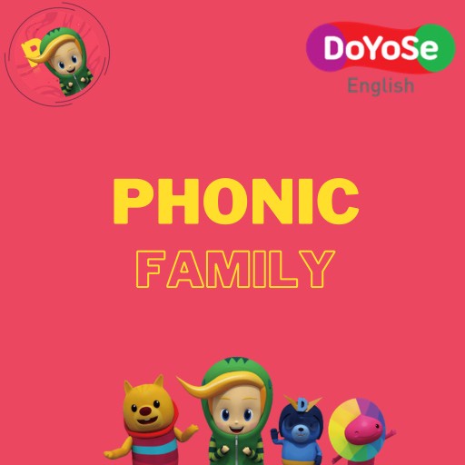 Toàn quốc [E-voucher] Doyose Phonic Family - Phần mềm học Tiếng Anh cho trẻ từ 4 đến 6 tuổi