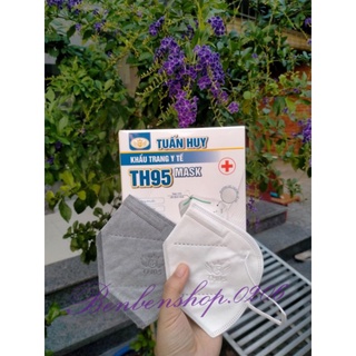 Hộp 10c khẩu trang n95/th95 không van tuấn huy xịn xò
