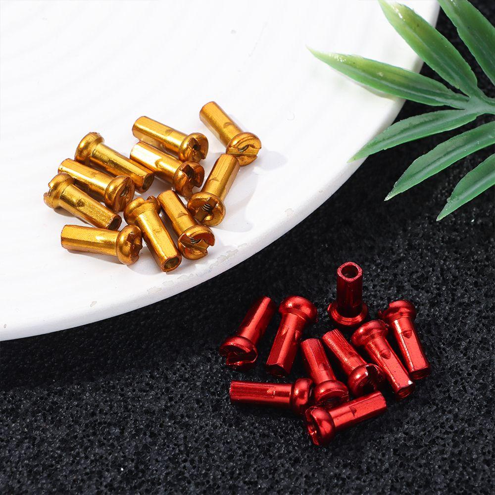 LEISURE Set 10 / 20 / 50 Núm Vú Giả 14mm Chuyên Dụng Cho Nan Hoa Xe Đạp Leo Núi