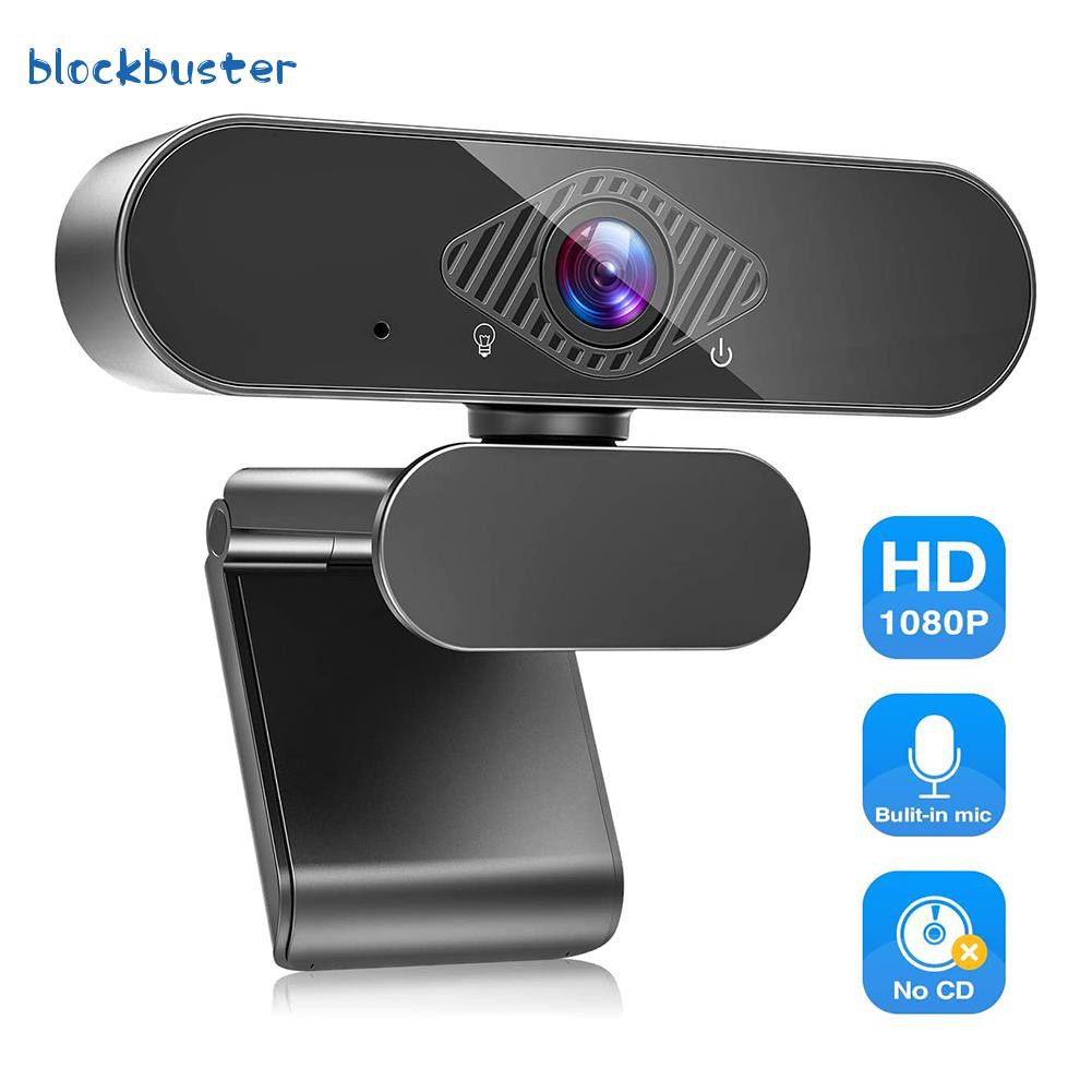 Webcam Hd 1080p Hd Usb Kèm Micro Cho Máy Tính | BigBuy360 - bigbuy360.vn
