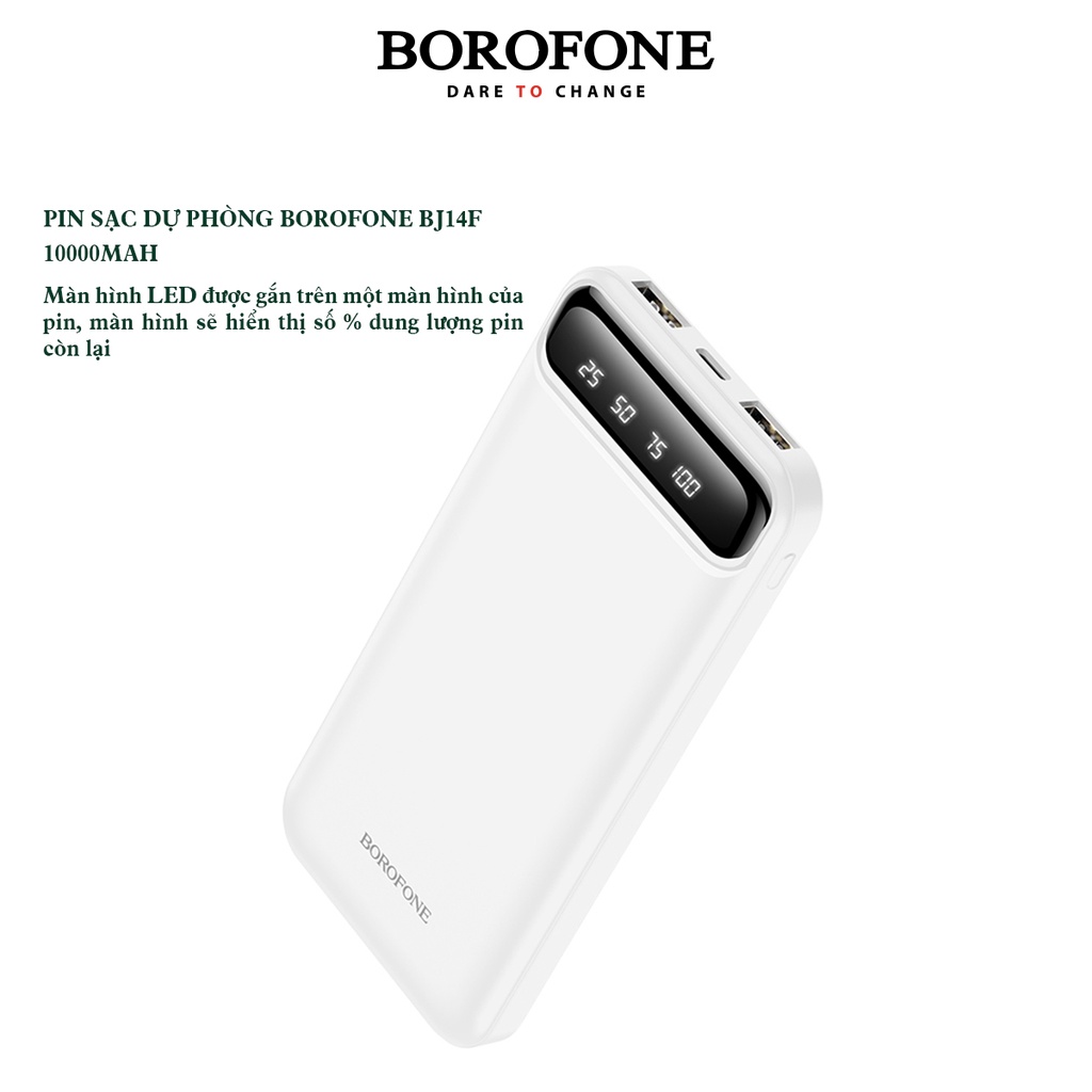 Pin sạc dự phòng Borofone BJ14F 10.000mAh - AK Mobile
