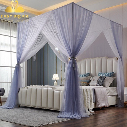 Mùng ngủ cao cấp EASY DREAM màn khung chống muỗi không khoan tường , chống côn trùng hàng chính hãng Easy Dream