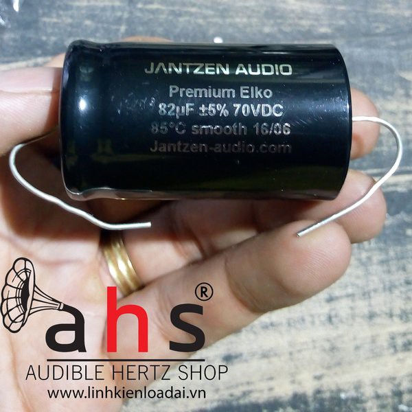 Tụ 82uF 70Vdc Jantzen-audio Premium ELKO, giá bán theo con