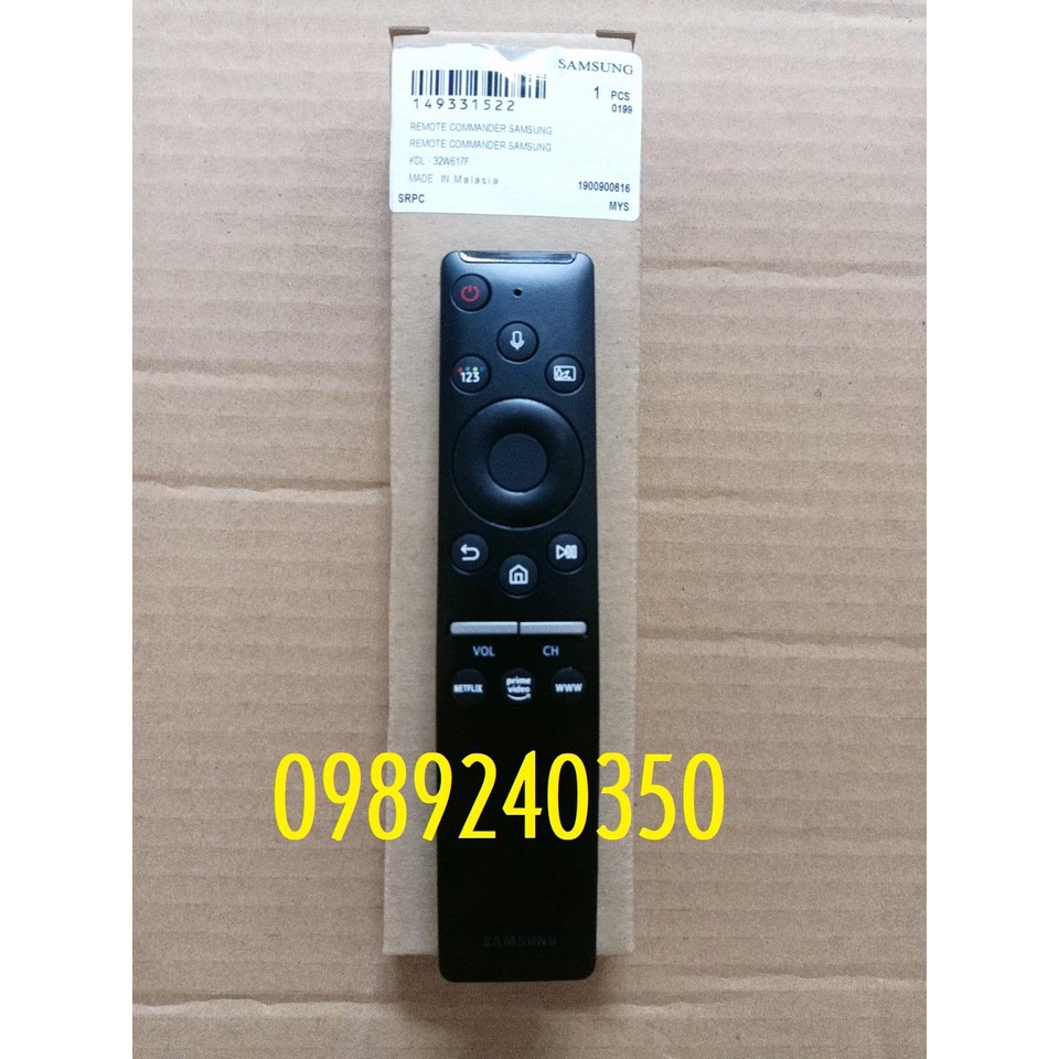 Điều khiển tivi Samsung tìm kiếm giọng nói chính hãng zin theo máy