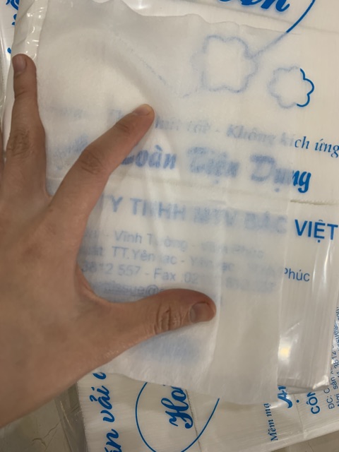 Combo 5 gói khăn vải đa năng Hoài An 350g/ 1 gói