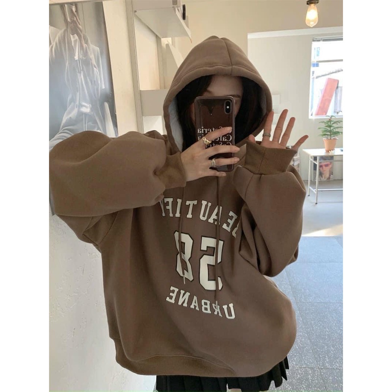 Áo hoodie phom dáng unisex cho nam nữ | BigBuy360 - bigbuy360.vn