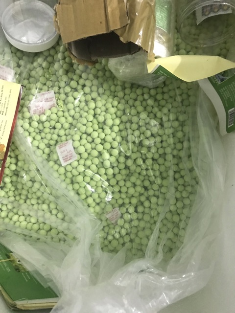 Combo 2kg viên mầm matcha, 2kg viên mầm nguyên xơ, 2kg viên nghệ, 2kg viên mầm cacao, 2kg viên mầm tảo đóng túi zíp 500g