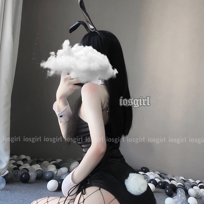 Bộ thỏ đen huyền bí gợi cảm T001 . Giao HOẢ TỐC HCM | BigBuy360 - bigbuy360.vn