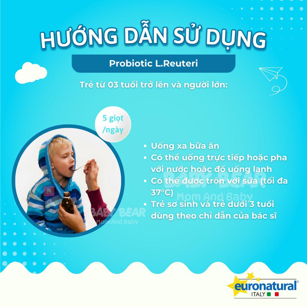 Probiotics L. Reuteri Drops - Men Vi Sinh Cho Bé, Bổ Sung Lợi Khuẩn, Cân Bằng Hệ Vi Sinh, Rối Loạn Tiêu Hoá