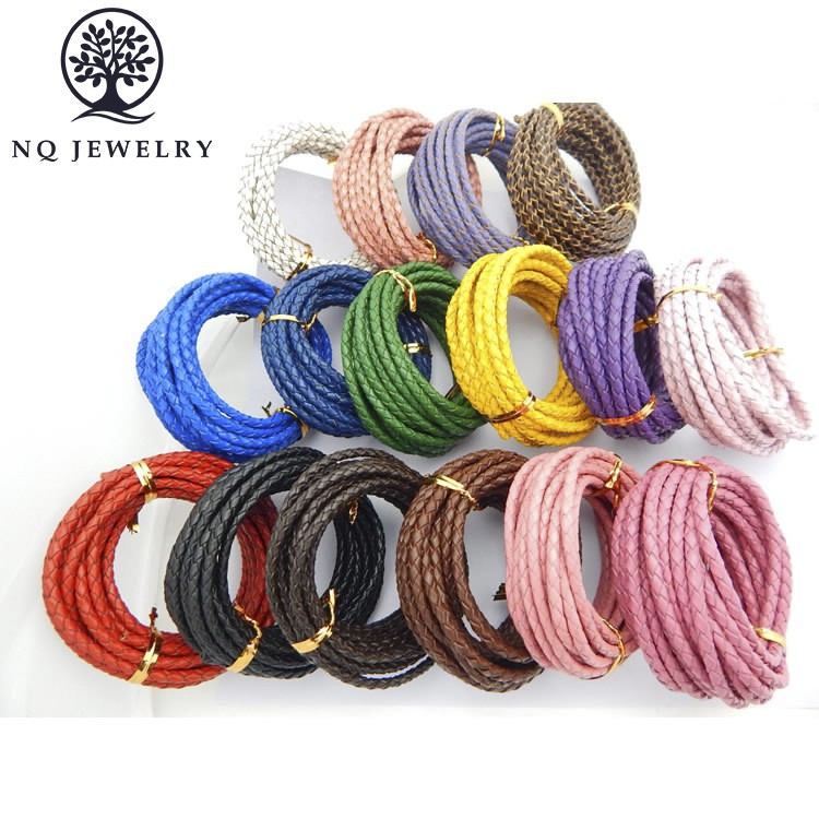 Dây da cao cấp làm vòng tay, dây chuyền - Phụ kiện làm vòng tay, dây chuyền NQ Jewelry