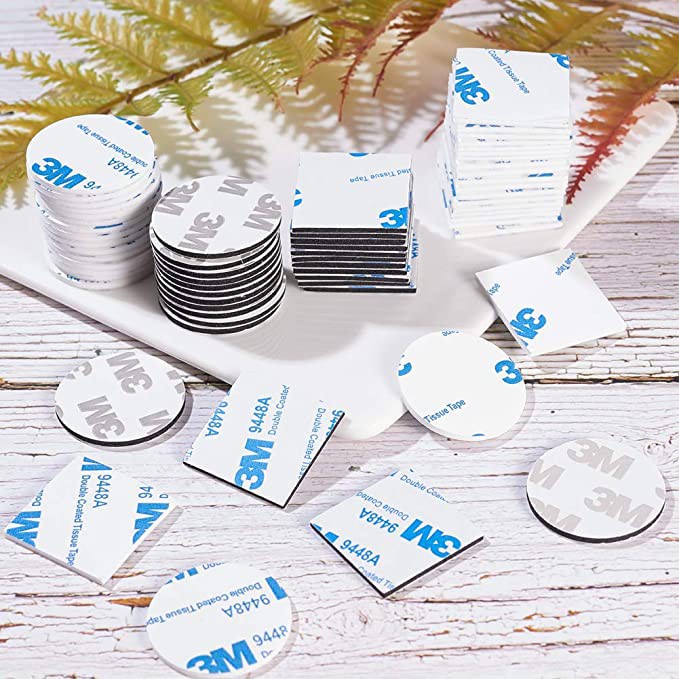 Băng Keo Dán Hai Mặt 3m Siêu Dính 4x4cm