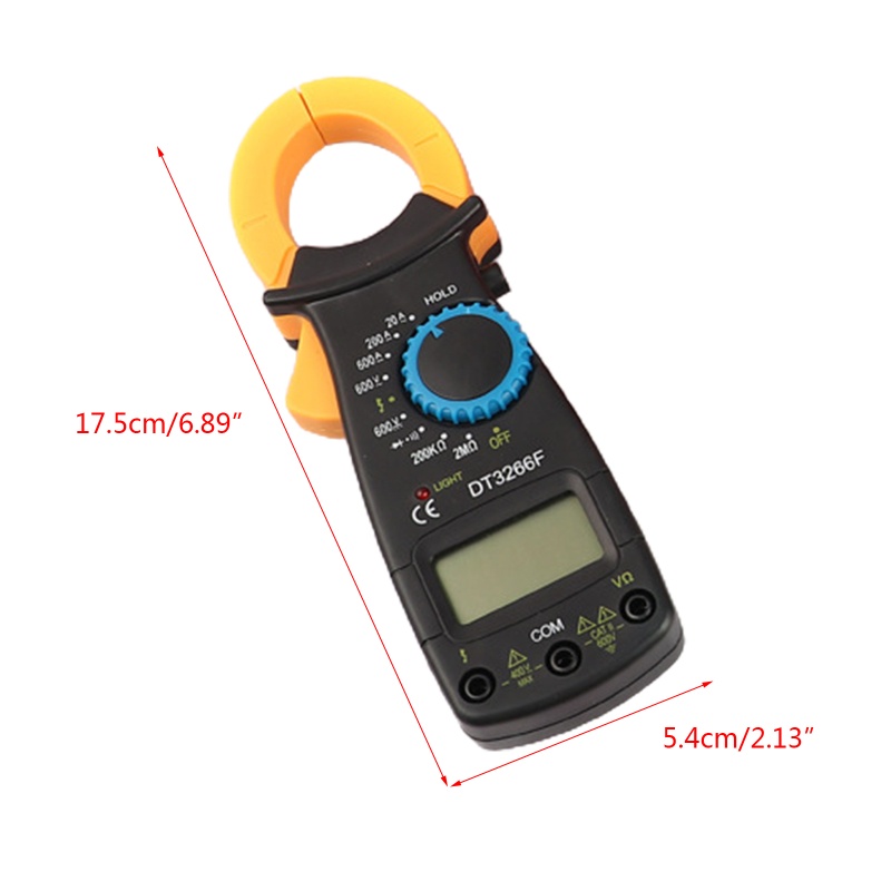 Kẹp Kiểm Tra Dòng Điện AC DC / Số Điện AC Kỹ Thuật Số Tự Động Cho Gia Đình