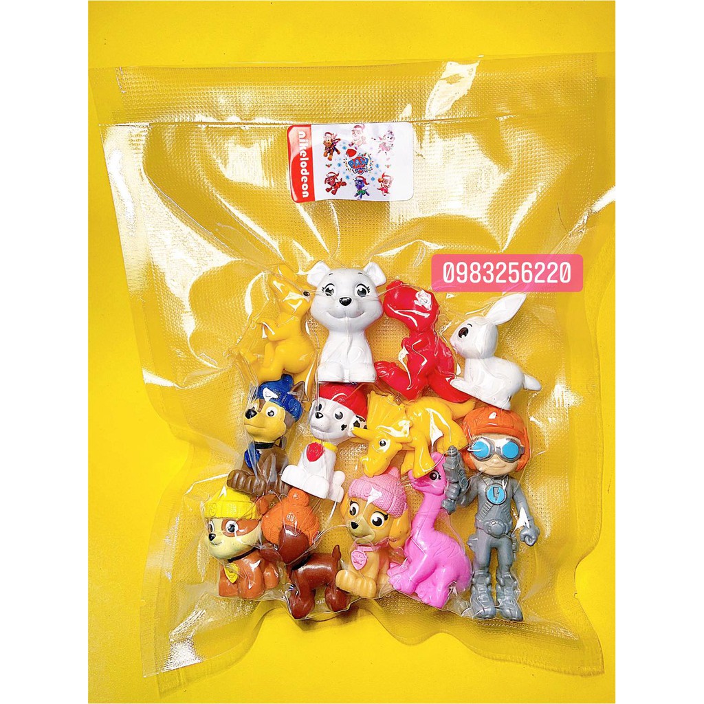 Set chó cứu hộ Paw Patrols 12 con MadeinVN