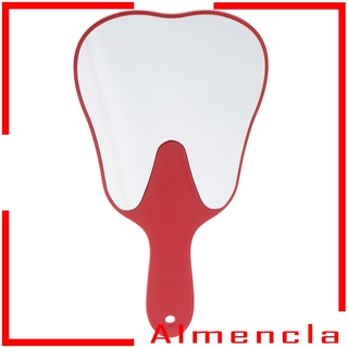 Gương Trang Điểm Cầm Tay Bằng Nhựa Hình Chiếc Răng Dễ Thương