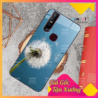 Ốp lưng vivo V15/Y19, ốp kính cường lực vivo in hình theo yêu cầu NANOSTICK