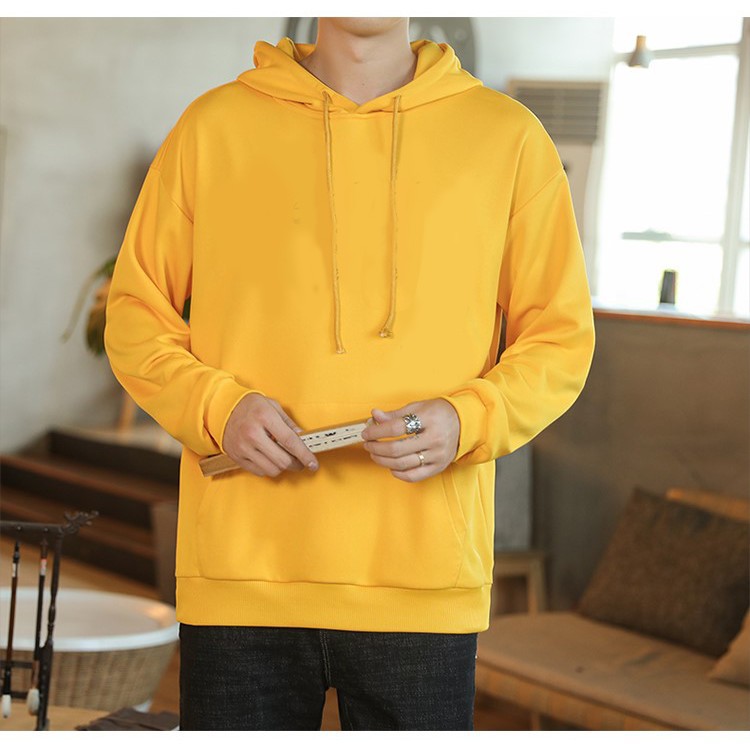 Áo hoodie / Áo nỉ trơn nam nữ Minishopvn kiểu dáng Basic