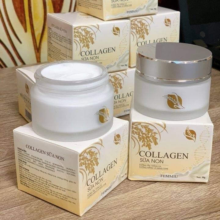 Kem Face Collagen Sữa Non Femmiu