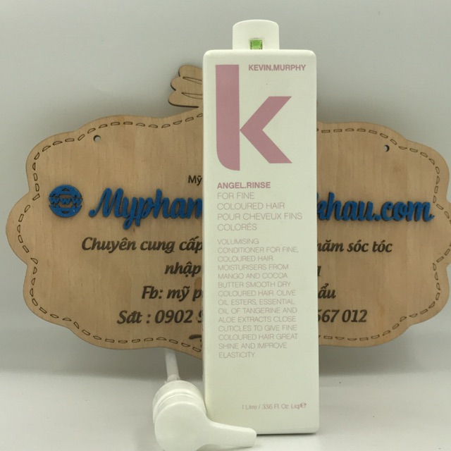 Dầu xã dành cho tóc nhuộm mảnh, yếu và rụng Kevin Murphy Angel Rinse 1000ML