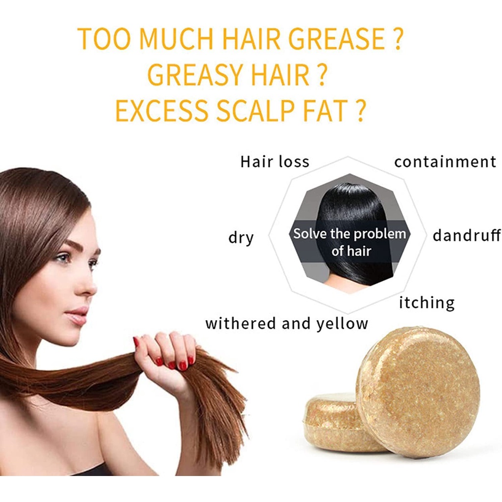 Xà Phòng Gội Đầu Chiết Xuất Tinh Dầu Chăm Sóc Nuôi Dưỡng Tóc Mềm Mịn JP5