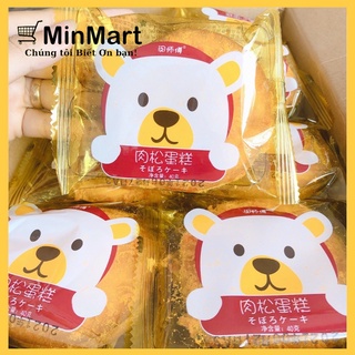 Bánh tươi bông lan gấu ruốc nội địa đài loan minmart
