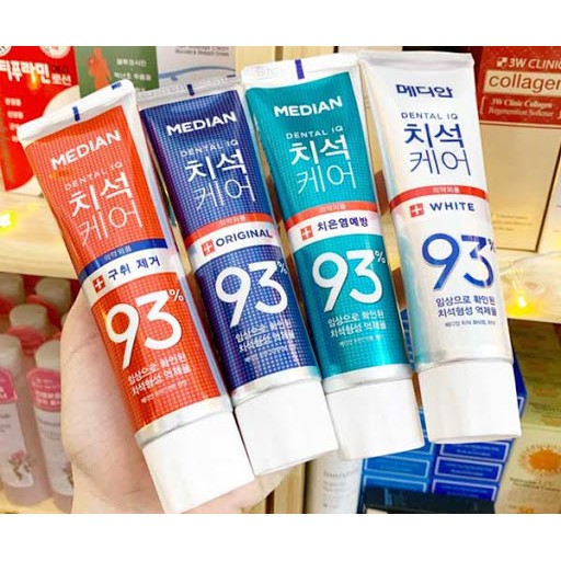 Kem Đánh Răng Median 93% Toothpaste Hàn Quốc (120g)