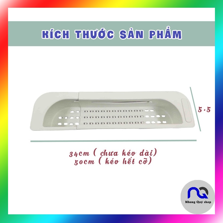 Giá gác chậu rửa bát bằng Nhựa Việt Nhật 5612 -Điều chỉnh kích thước dài ngắn theo từng loại chậu hàng cao cấp bền đẹp