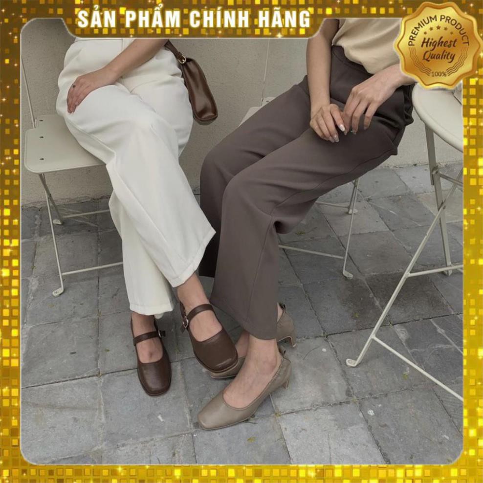 [MÃ XIA FREEHIP] SET ÁO THUN VÀ QUẦN SUÔNG - CHẤT LIỆU KAKI COTTON CAO CẤP - MÀU NÂU-NUDE- [THIẾT KẾ] | BigBuy360 - bigbuy360.vn