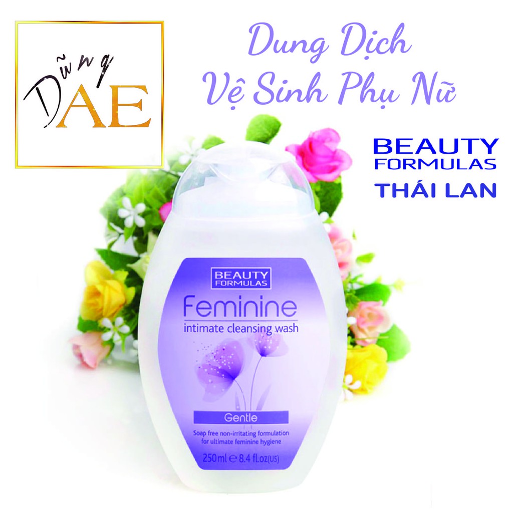 Dung Dịch Vệ Sinh Phụ Nữ Beauty Formulas Feminine Thái Lan 250mL