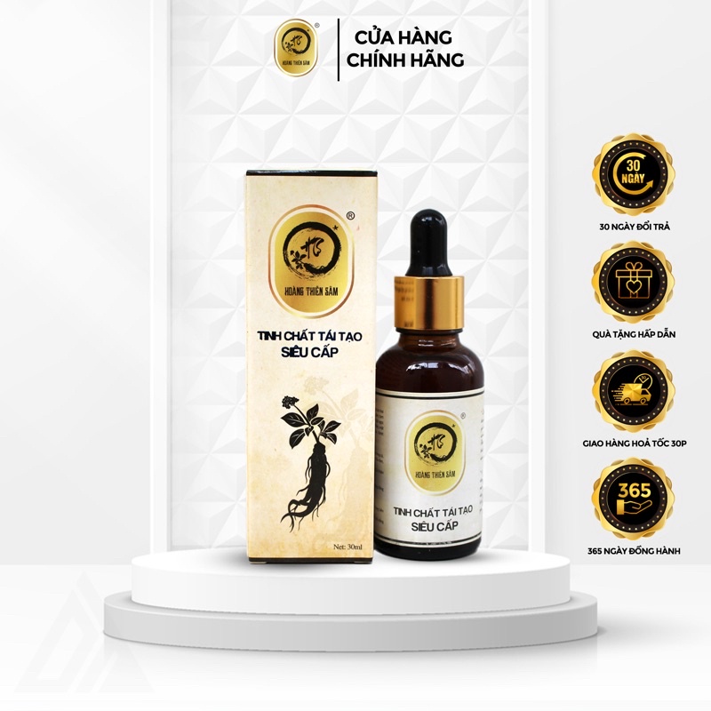 [CTY NGỪNG SX]] [LOẠI MẠNH] Serum tái tạo Hoàng Thiên Sâm loại mạnh 30ml - hoangthiensam