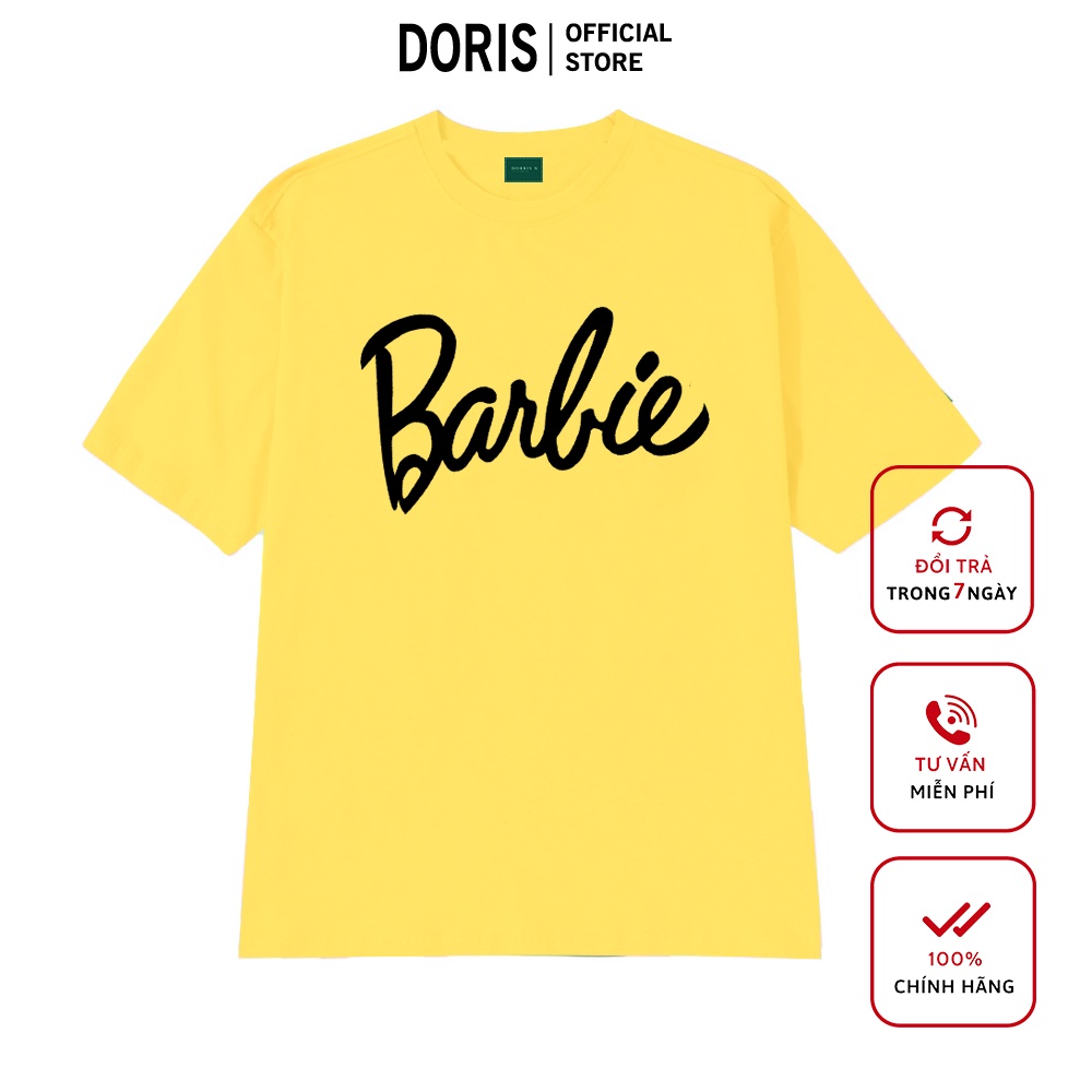 [Mã DORRT8250 giảm 250k] Áo phông BARBIE trẻ trung hiện đại năng động DORRIS N