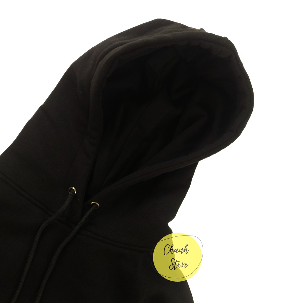 Áo Hoodie Zip Túi Nam Nữ - Vải Dày