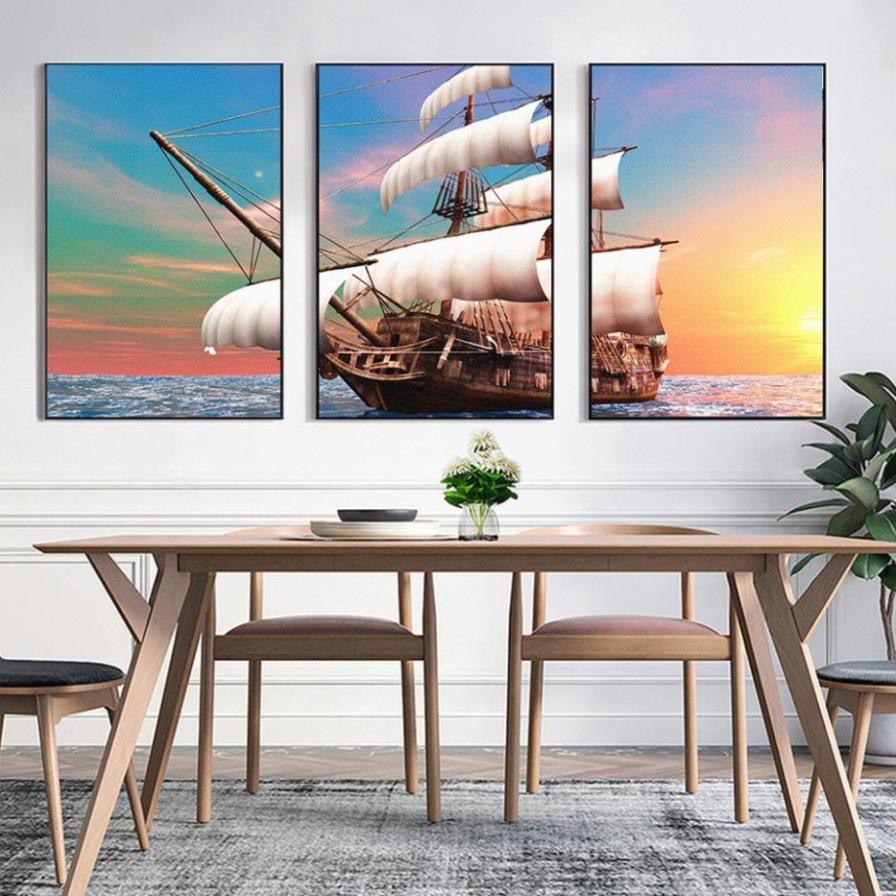 Nhiều Mẫu Tranh Canvas chủ đề "Thuyền Buồm" giá tốt nhất Shopee