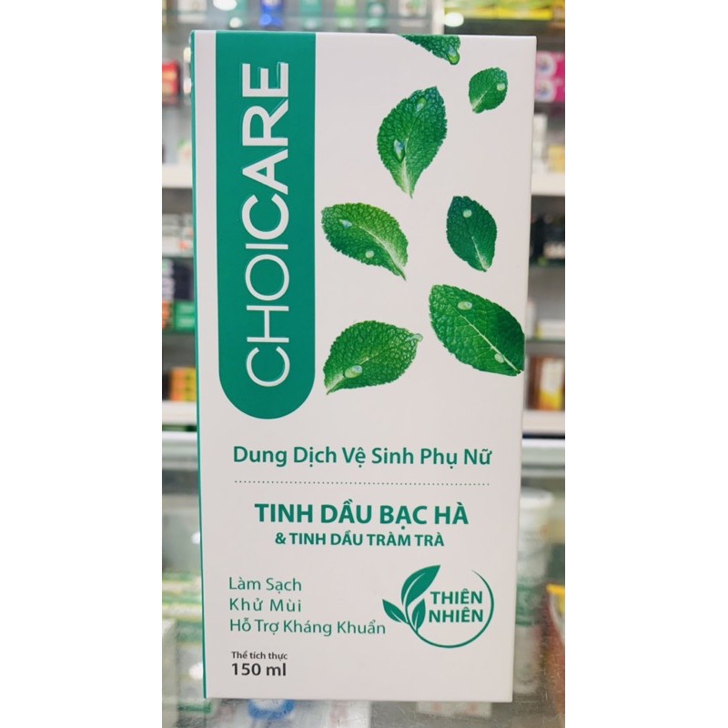 Dung dịch vệ sinh phụ nữ hàng ngày CHOICARE - 150ml