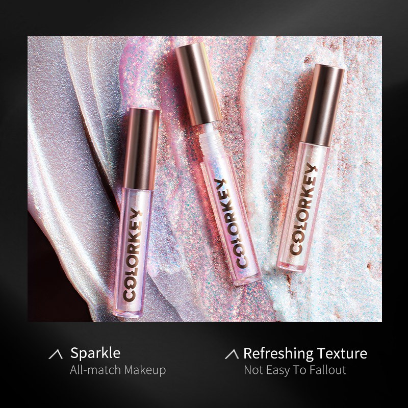 Gel nhũ mắt Colorkey dạng lỏng màu sắc lấp lánh quyến rũ đa dụng 2g | BigBuy360 - bigbuy360.vn