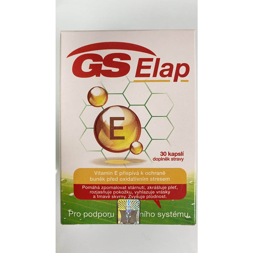 GS Elap.Bổ Sung Vitamin E Chống Oxy Hóa,Sáng Da,Mờ Nếp Nhăn,Thâm Sạn Da