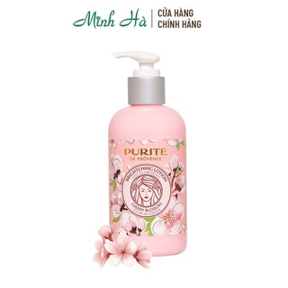 Sữa dưỡng thể Purité Cherry Blossom Brightening Lotion 250ml sáng mịn da hương hoa anh đào