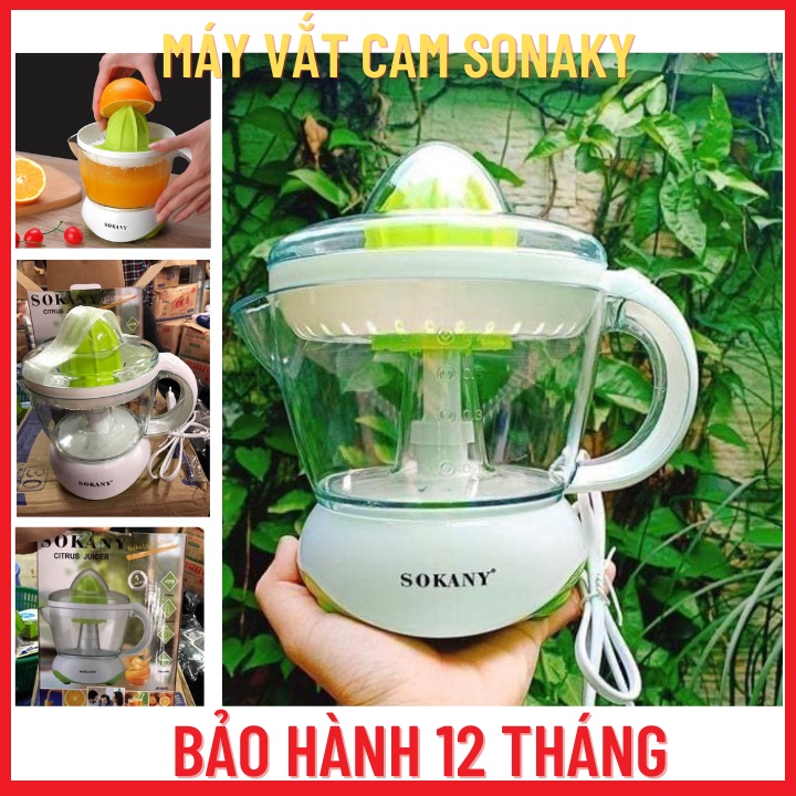 Máy Vắt Cam Tự Động Sokany- Máy Ép Tiện Dụng-Vắt Nhanh,Sạch-Bảo Hành 12 Tháng