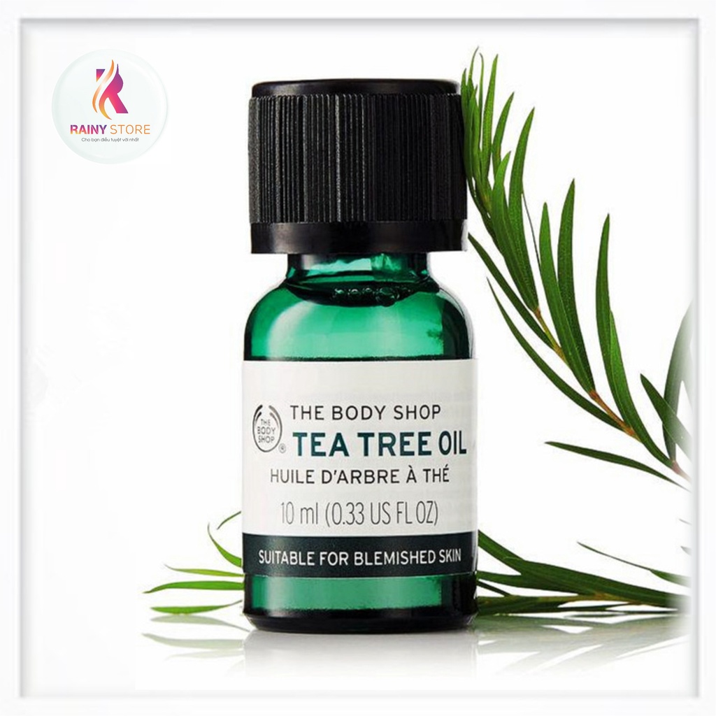 Tinh dầu chấm mụn The Body Shop Tea Tree Oil 10ml chính hãng của Anh