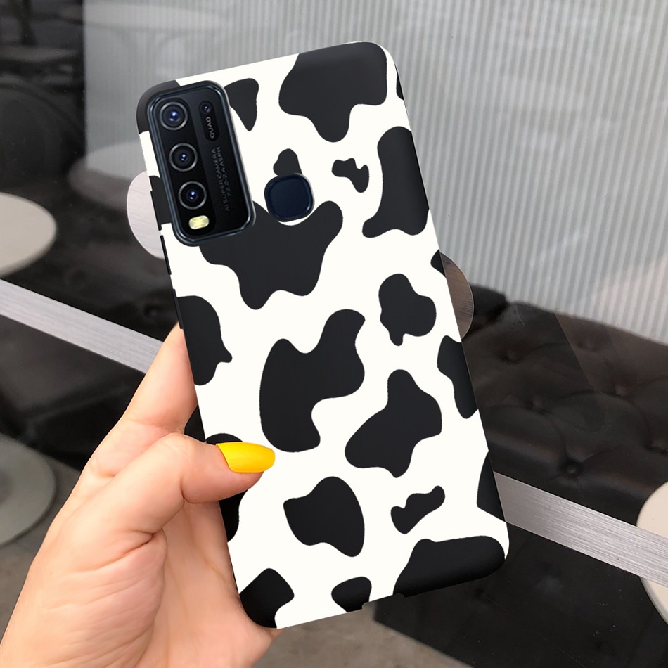 Ốp Điện Thoại Silicon Mềm In Họa Tiết Dễ Thương Cho Vivo Y30i / Y30 / Y50 / Vivo_1938 / Vivo_1935 Y30 Y 30i