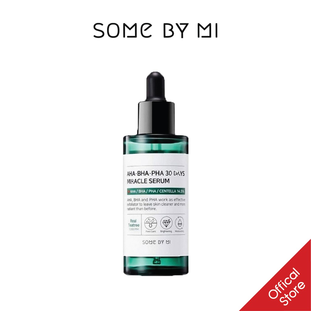 [Mã FMCGMALL -8% đơn 250k] Tinh Chất Giảm Mụn Some By Mi AHABHAPHA 30 Days Miracle Serum 50ml