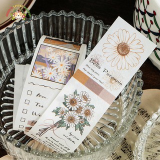 Sticker dây vintage Papermore chủ đề thơ và thực vật | MST396