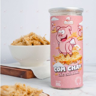 Cơm cháy lắc chà bông MunMun 300gr đồ ăn vặt Hà Nội vừa rẻ vừa ngon