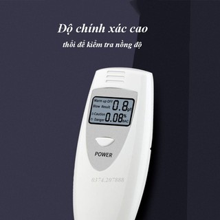 Máy đo nồng độ cồn trong hơi thở, kiểm tra nồng độ cồn chính xác