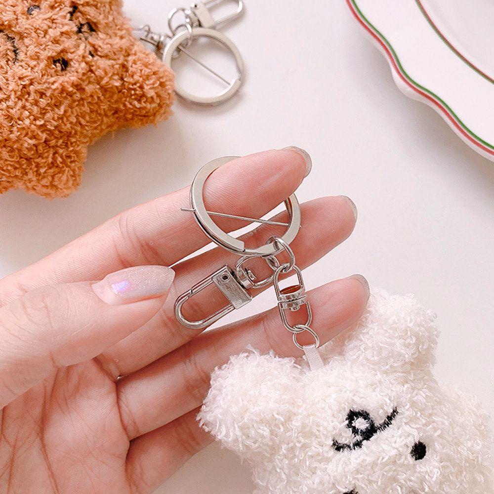 LANFY Móc Khóa Hình Gấu Hoạt Hình Sáng Tạo