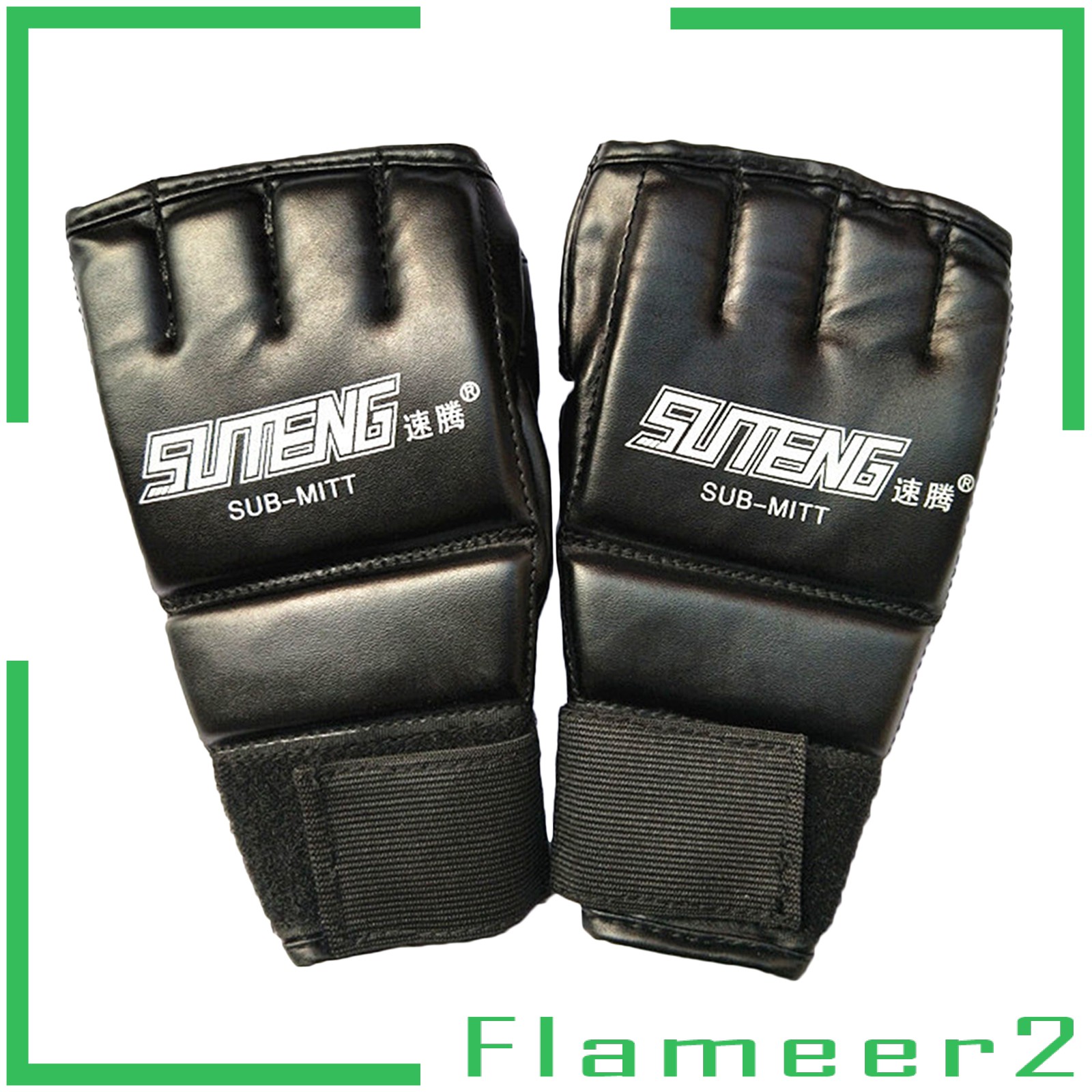 Găng Tay Boxing Hở Ngón Flameer2