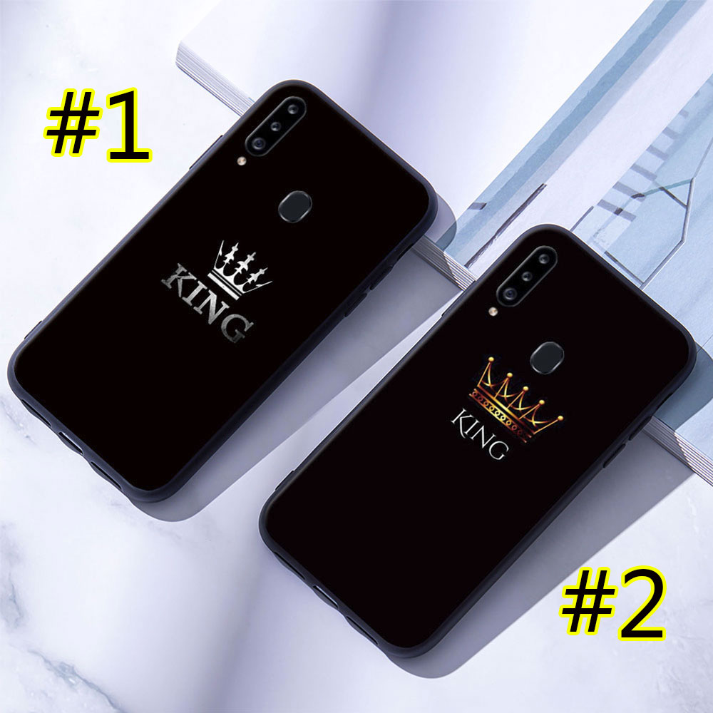 Ốp Điện Thoại Mềm Samsung Galaxy A10 A20 A30 A50 A10S A20S A30S A50S Queen King