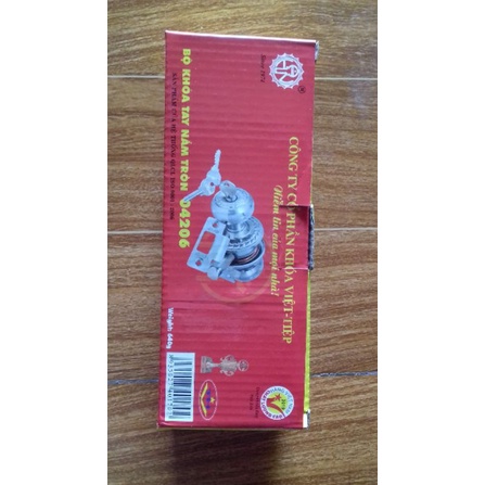 bộ khoá tay nắm tròn 04206 Việt Tiệp LH